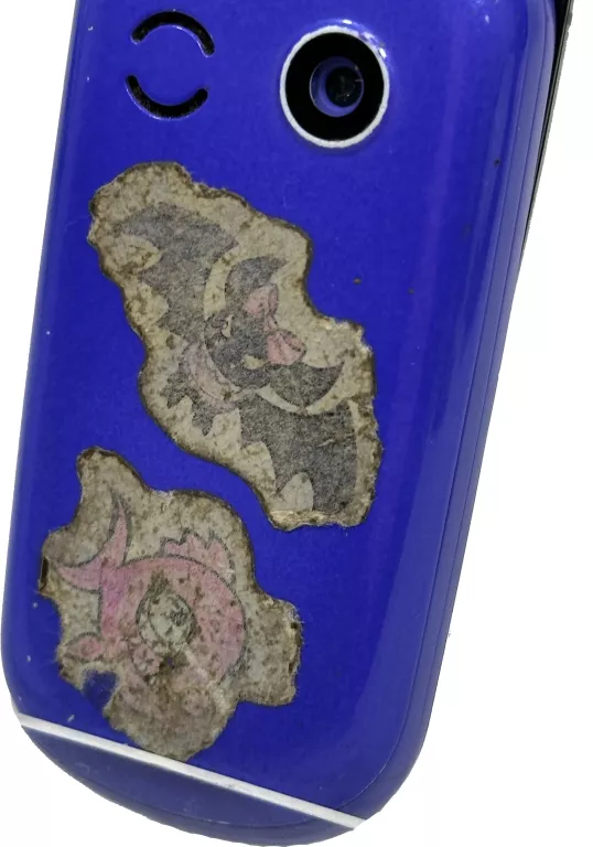 ROZSUWANY TELEFON KOMÓRKOWY ALCATEL OT 380 FIOLETOWY