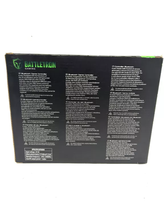 PAD BEZPRZEWODOWY PC/PS4 BATTLETRON