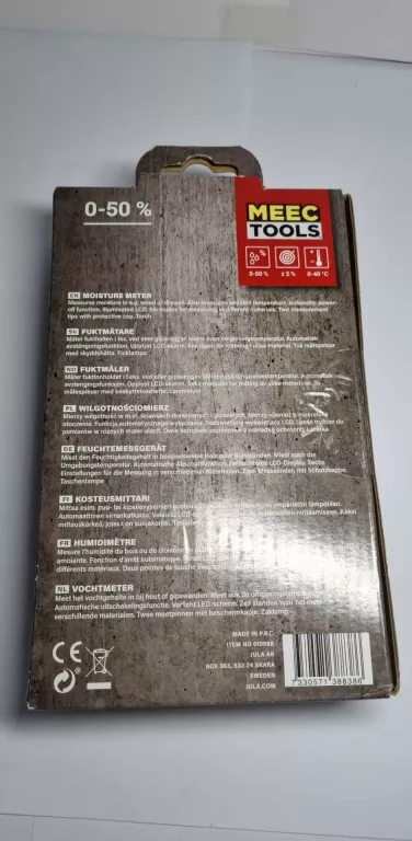 WILGOTNOŚCIOMIERZ MEEC TOOLS