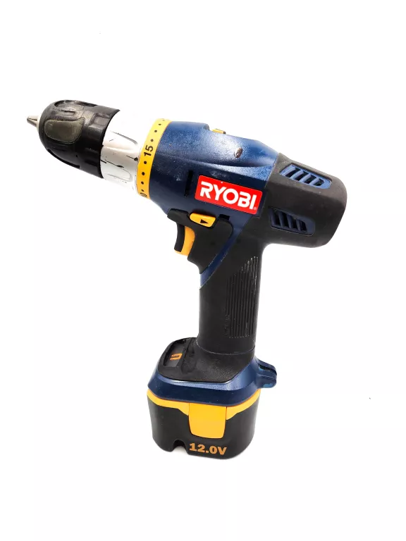 WKRĘTARKA RYOBI CHD-1202 + AKU + ŁADOWARKA + WALIZKA