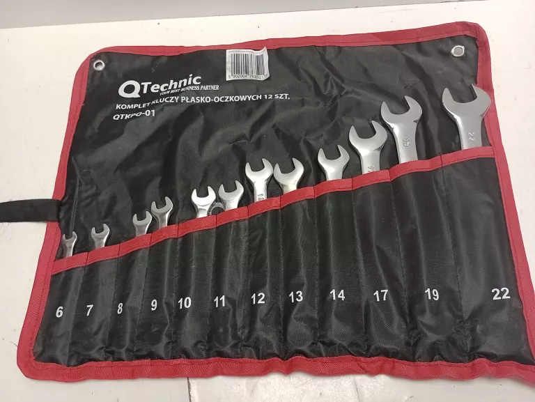 ZESTAW KLUCZY PŁASKICH Q-TECHNIC QTKPO-01