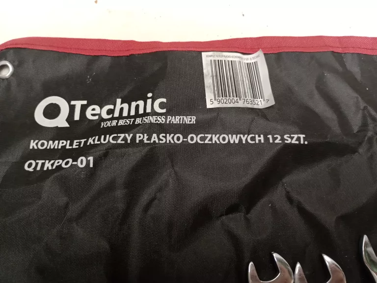 ZESTAW KLUCZY PŁASKICH Q-TECHNIC QTKPO-01