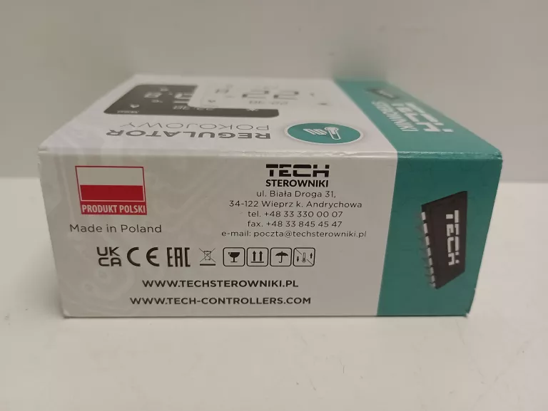 TECH R-9S PLUS REGULATOR POKOJOWY PRZEWODOWY CZARNY