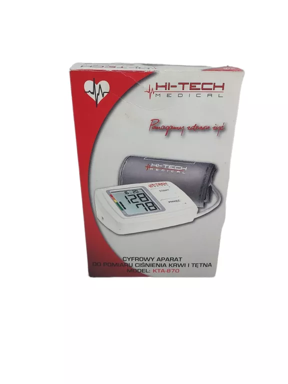CIŚNIENIOMIERZ HI-TECH KTA-870 WYLANE BATERIE