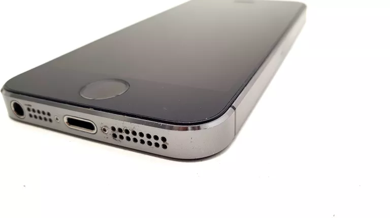 TELEFON IPHONE 5S CZARNY USZKODZONY, NIE ŁADUJE, NIE WŁĄCZA SIĘ