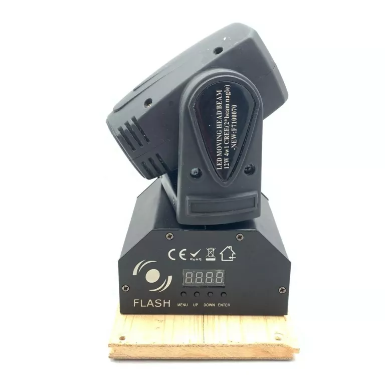 LED MOVING HEAD 12W RGBW 4IN1 CREE BEAM 2 F