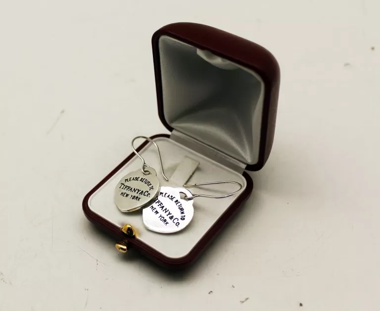 SREBRNE KOLCZYKI TIFFANY & CO 8,77 G