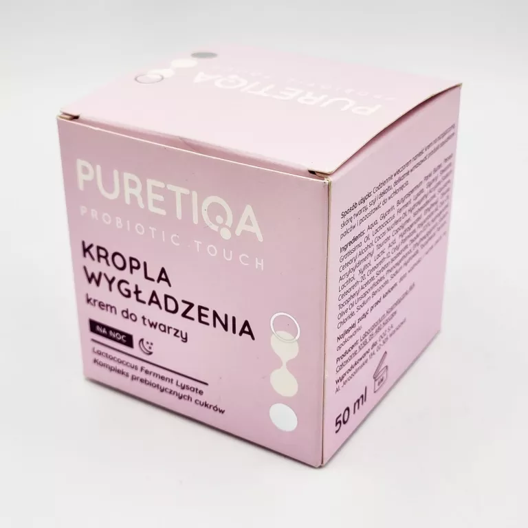 PURETIQA PROBIOTIC TOUCH KROPLA WYGŁADZENIA KREM DO TWARZY NA NOC 50 ML