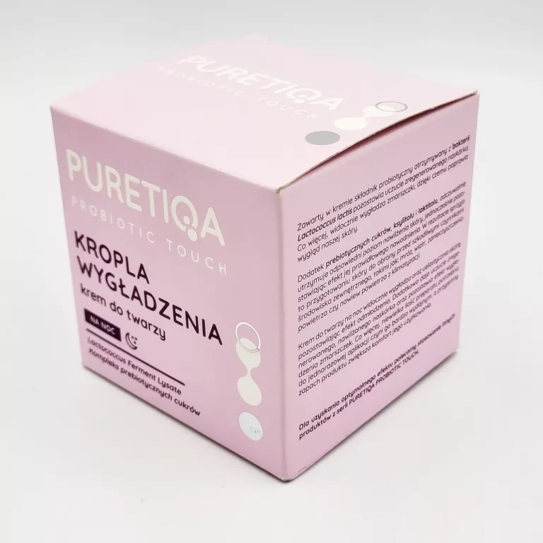 PURETIQA PROBIOTIC TOUCH KROPLA WYGŁADZENIA KREM DO TWARZY NA NOC 50 ML