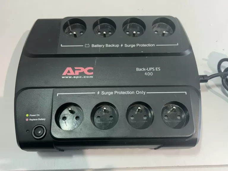 ZASILACZ AWARYJNY UPS APC BACK-UPS ES400 BE-400CPP 240W PL /669
