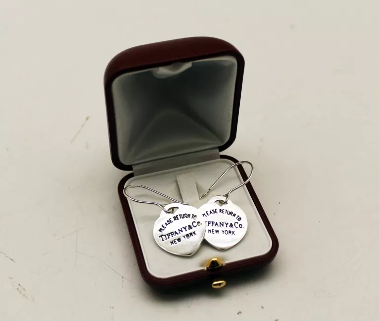 SREBRNE KOLCZYKI TIFFANY & CO 8,77 G