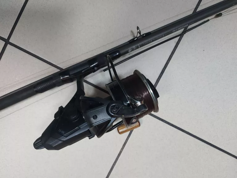 WĘDKA BLACK WIDOW + KOŁOWROTEK OKUMA LS-8K