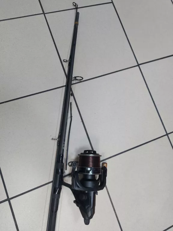 WĘDKA BLACK WIDOW + KOŁOWROTEK OKUMA LS-8K