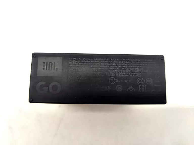 GŁOŚNIK BLUETOOTH JBL GO CZARNY