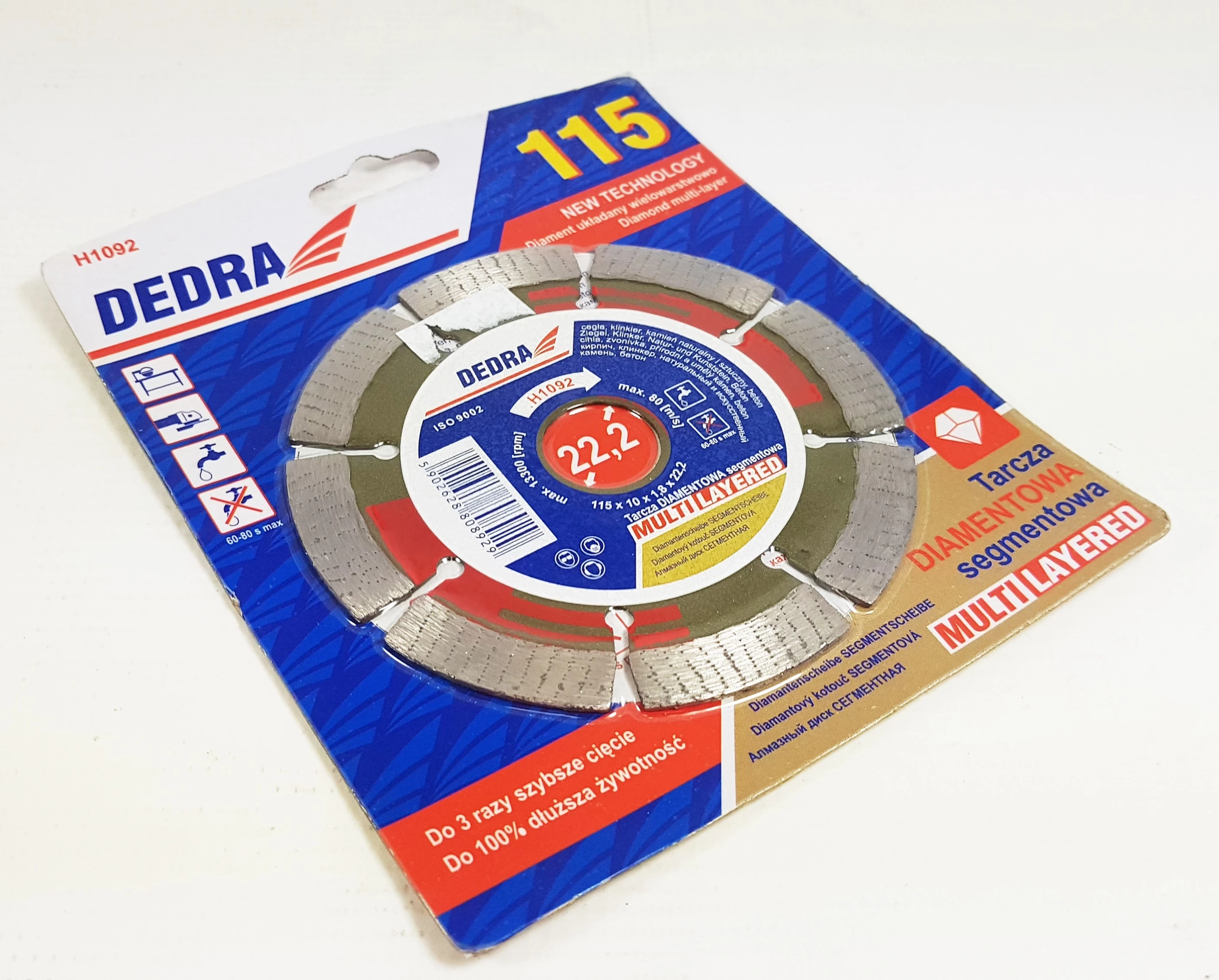 dedra-h1092-tarcza-segment-multi-layer-115222mm-ean-gtin-5902628808929