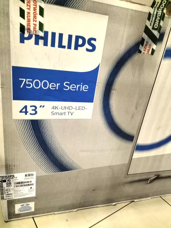 TELEWIZOR PHILIPS 43PUS7555/12