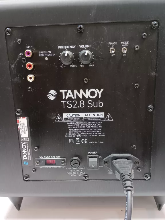 SUBWOOFER TANNOY TS2.8