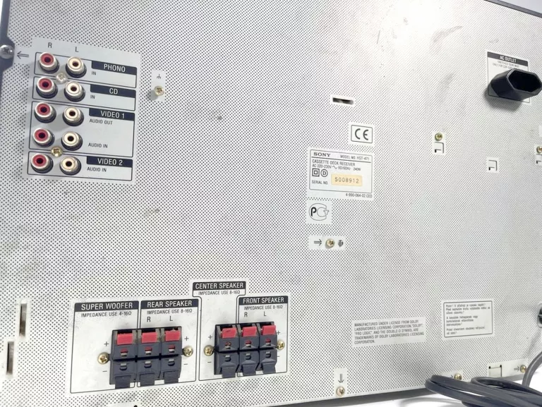 WIEŻA HIFI 5.1 SONY HST 471