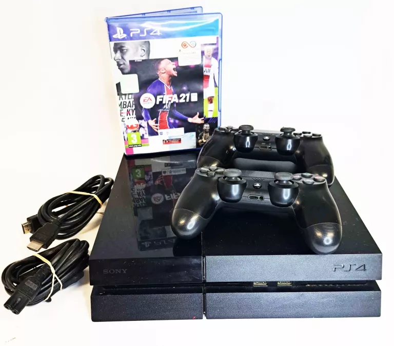 KONSOLA SONY  PLAYSTATION 4 + 2 ORYGINALNE PADY | OKABLOWANIE!