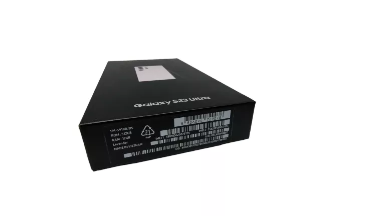 TELEFON SAMSUNG GALAXY S23 ULTRA 12/512GB KOMPLET