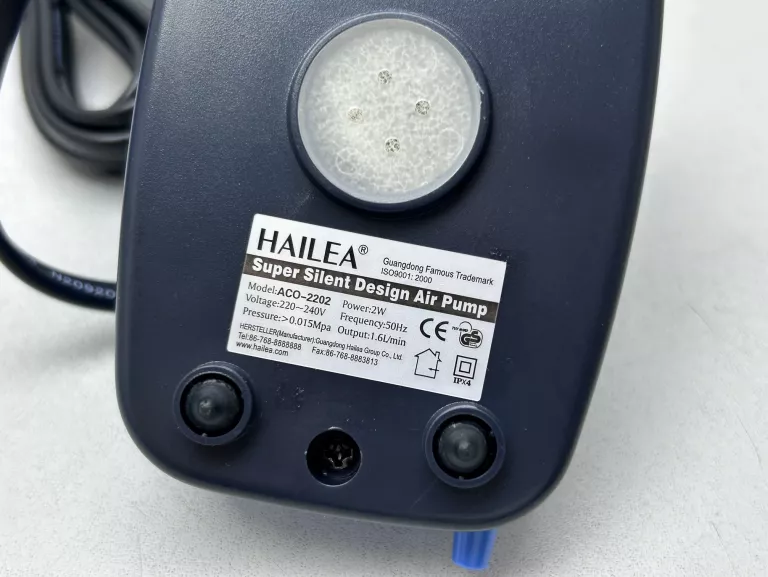 NAPOWIETRZACZ DO AKWARIUM HAILEA ACO-2202