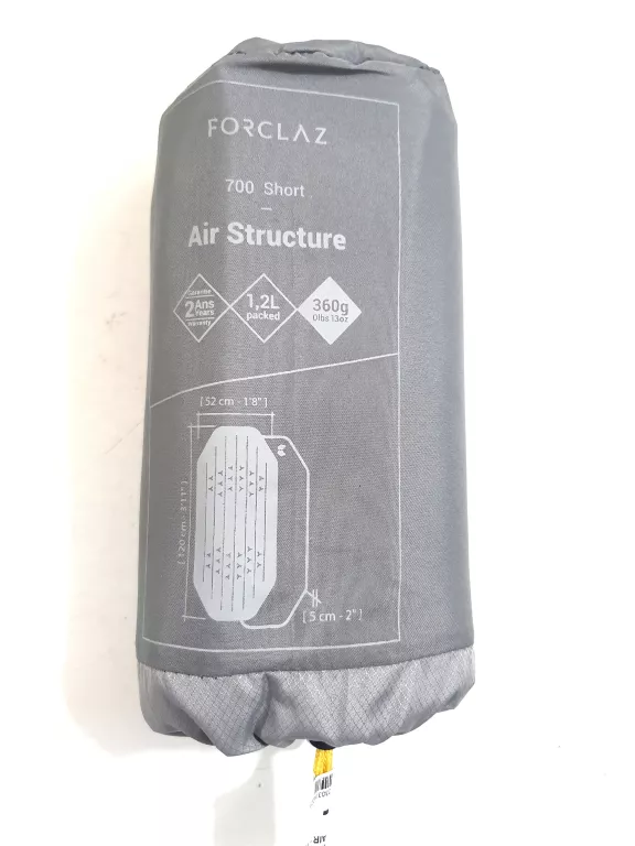 MATERAC DMUCHANY FORCLAZ MT500 AIR - 120 X 52 CM S