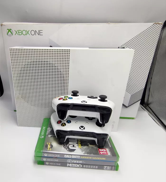 KONSOLA XBOX ONE S 500GB SUPER ZESTAW 3 X GRA POLECAMY