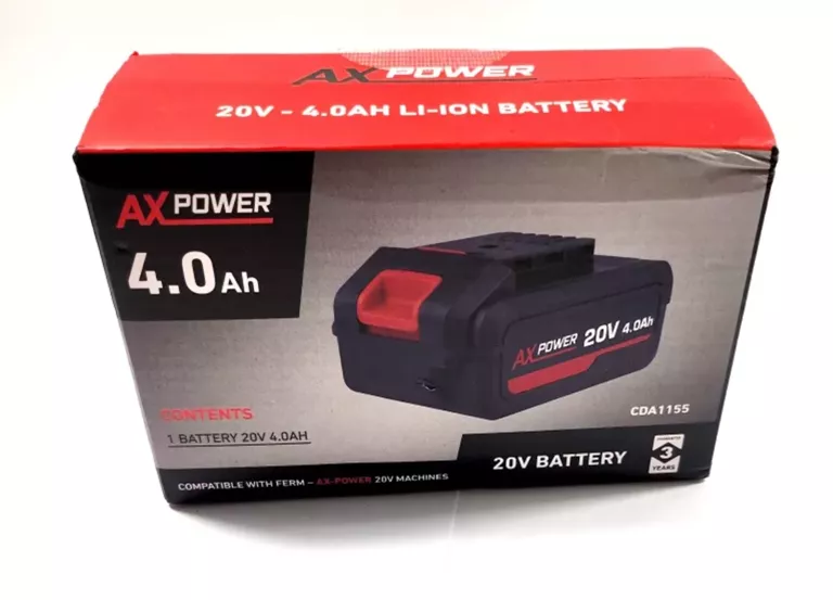 AKUMULATOR LI-ION AXPOWER 20 V 4 AH