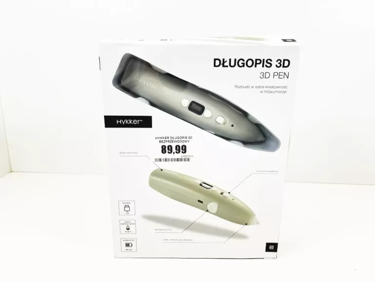 HYKKER DŁUGOPIS 3D BEZPRZEWODOWY