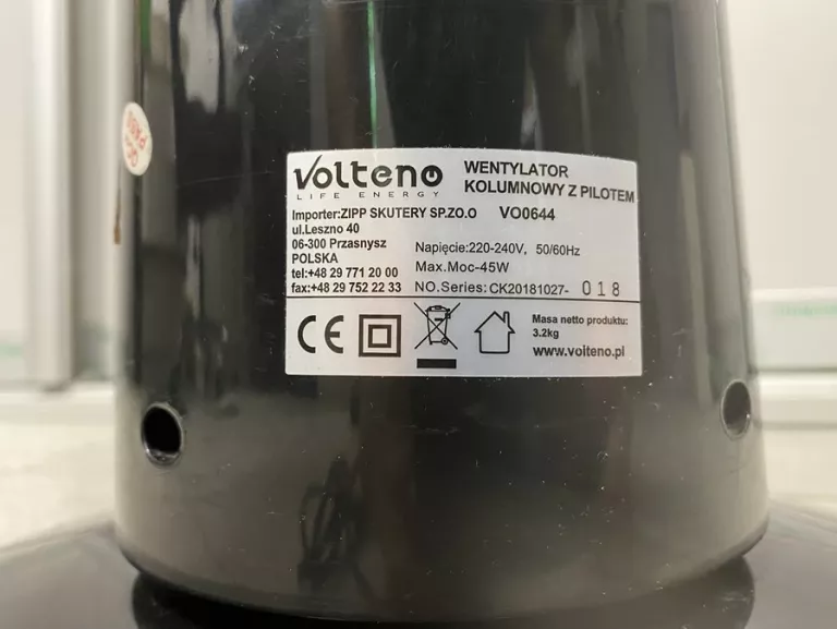 WENTYLATOR VOLTENO VO0644