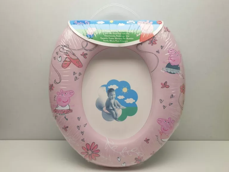 DESKA NA TOALETĘ ŚWINKA PEPPA RÓŻOWA