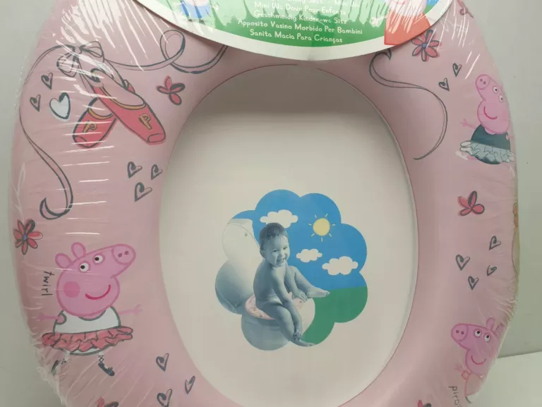 DESKA NA TOALETĘ ŚWINKA PEPPA RÓŻOWA