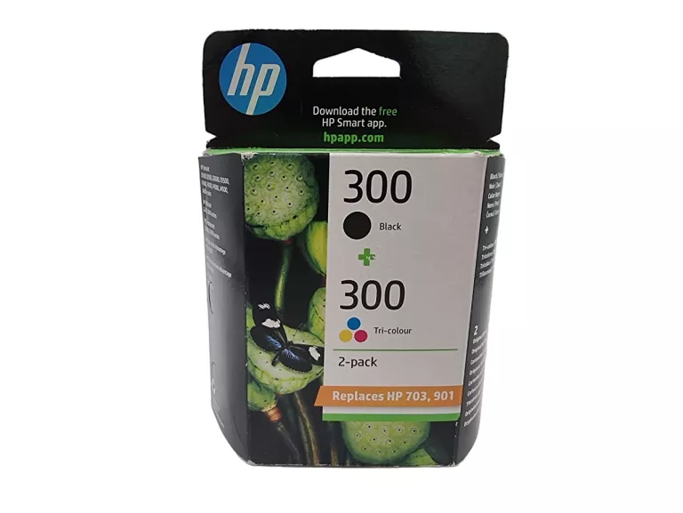 TUSZ HP 300 DWUPAK ORYGINALNY CZARNY + KOLOR