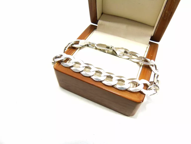 tradycyjna-srebrna-bransoletka-pr925-dl21cm-stan-nie-wymaga-renowacji