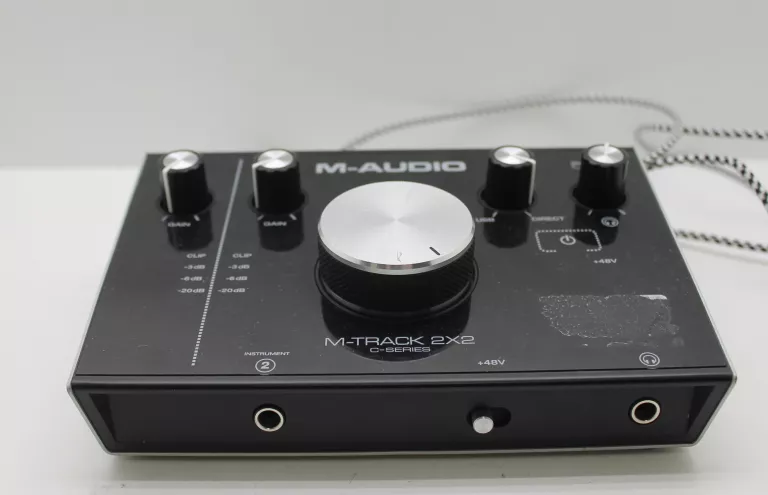 ZESTAW STUDYJNY M-AUDIO M TRACK 2X2 CZYTAJ OPIS