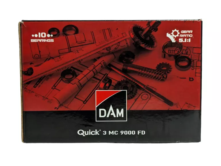 KOŁOWROTEK QUICK 3 MC 9000 FD W PUDEŁKU