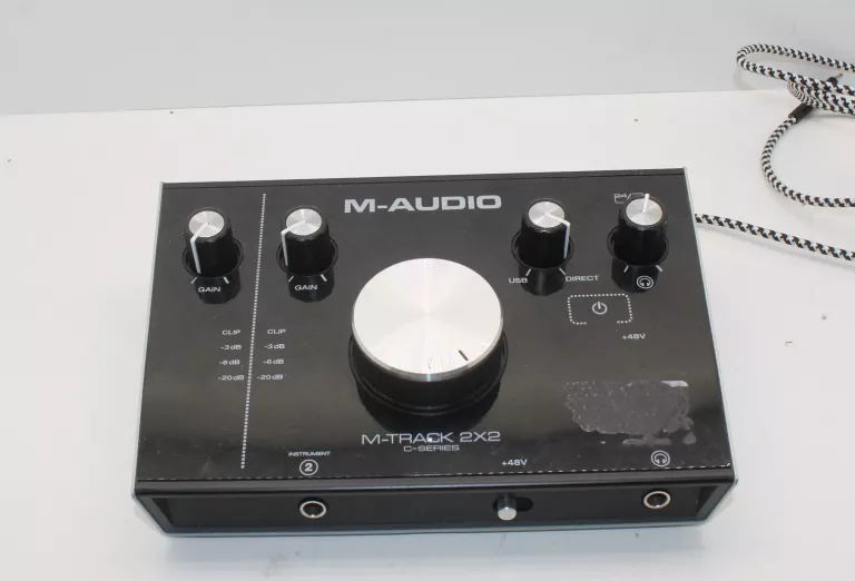 ZESTAW STUDYJNY M-AUDIO M TRACK 2X2 CZYTAJ OPIS