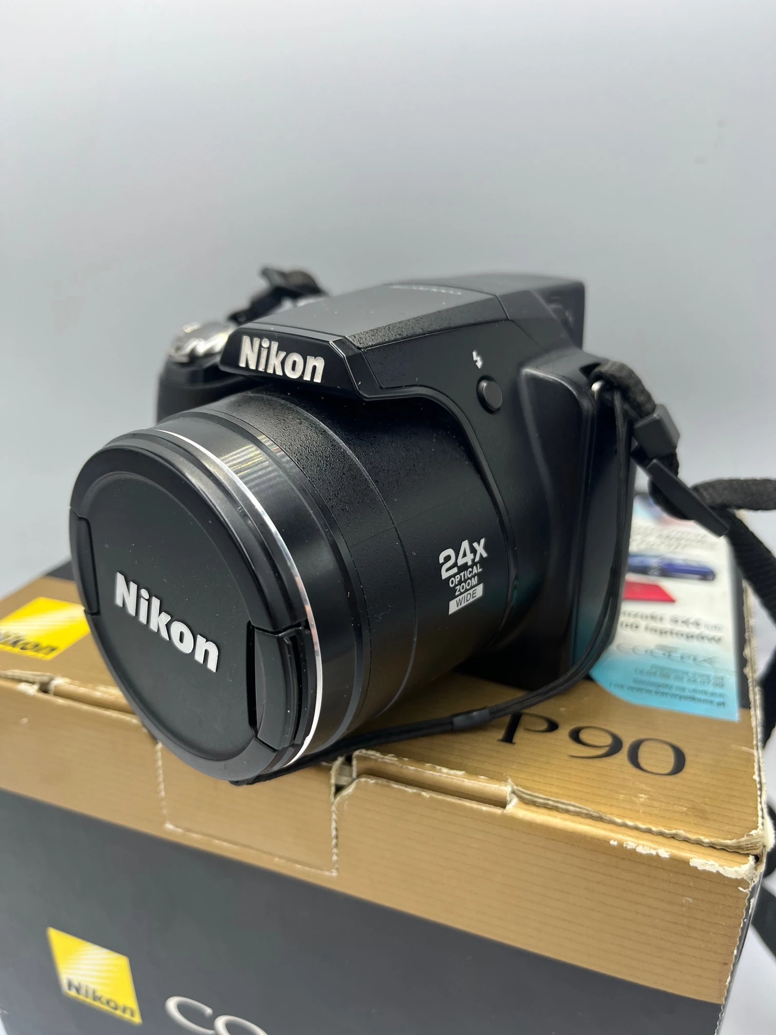 aparat-nikon-coolpix-p90-pud-lad-kabel-stan-uzywany