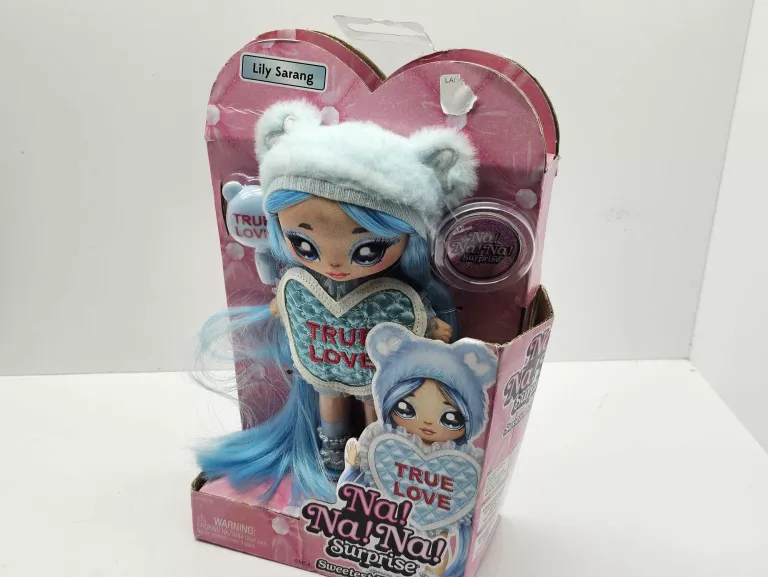 NIEBIESKA LALKA NANANA SURPRISE LILY SARANG