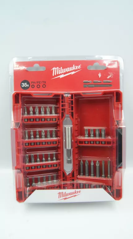 ZESTAW BITÓW MILWAUKEE SHOCKWAVE 35 SZTUK 4932352068