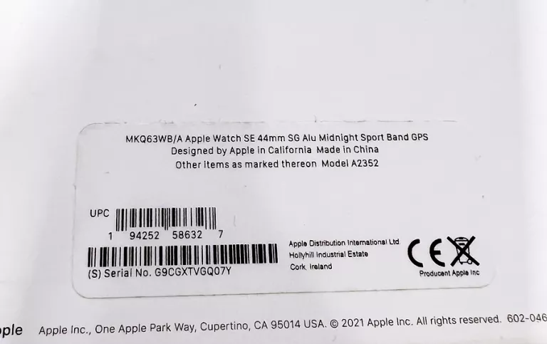 APPLE WATCH SE 44MM