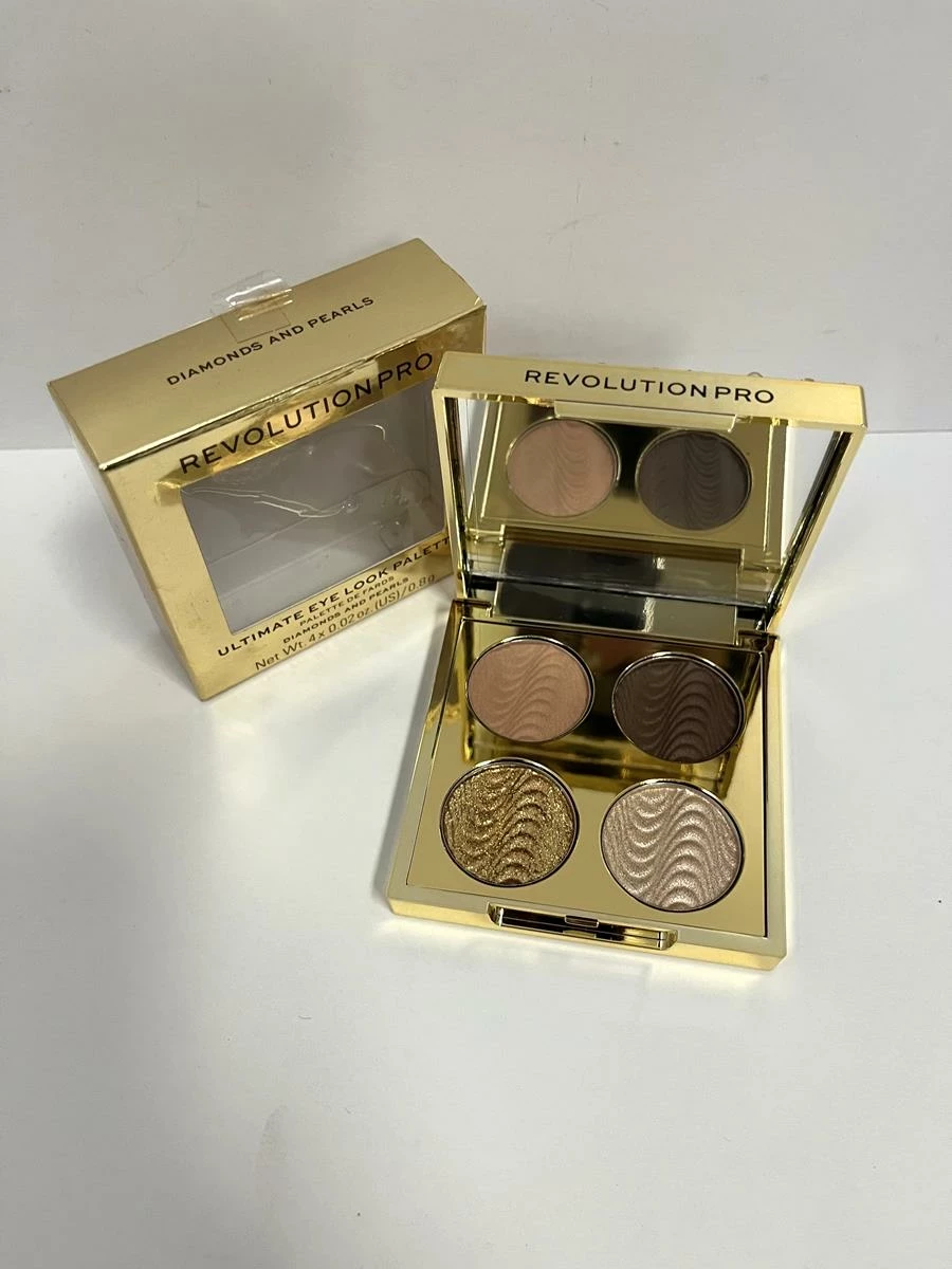 REVOLUTION PRO ULTIMATE EYE LOOK PALETTE DIAMONDS & PEARLS, Cienie