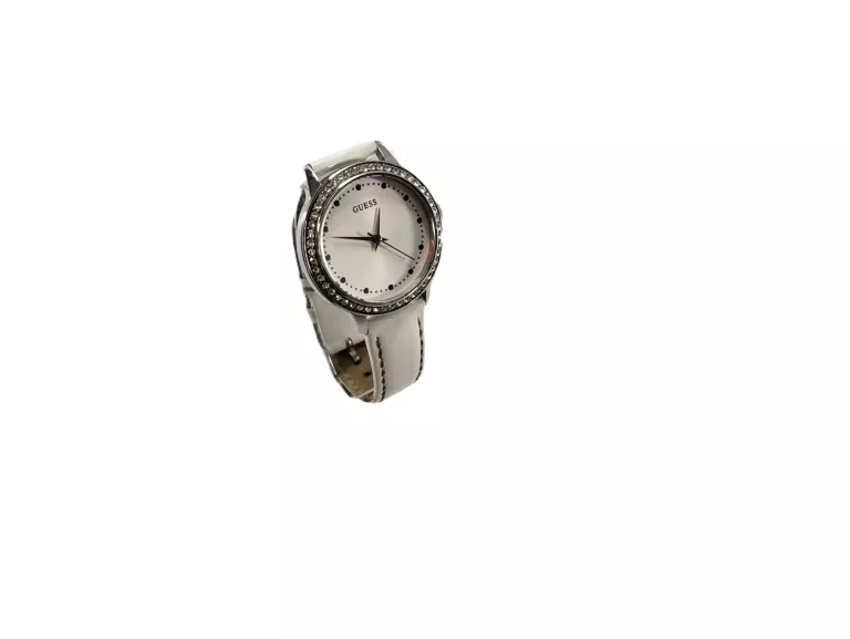 ZEGAREK DAMSKI NARĘCZNY BIAŁY GUESS CHELSEA W0648L5 ELEGANCKI
