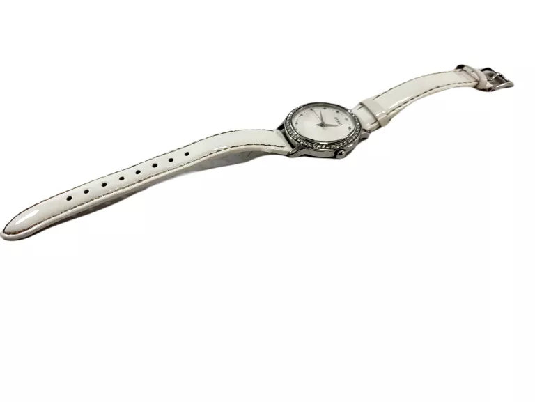 ZEGAREK DAMSKI NARĘCZNY BIAŁY GUESS CHELSEA W0648L5 ELEGANCKI