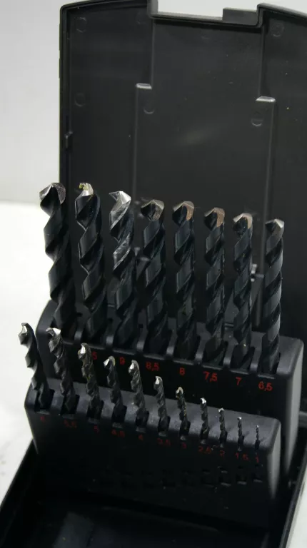 Würth Metallbohrer-Set 19-teilig | 1,0–10,0 Mm | HSS Spiralbohrer DIN 338 | Für Präzise Bohrungen In Metall