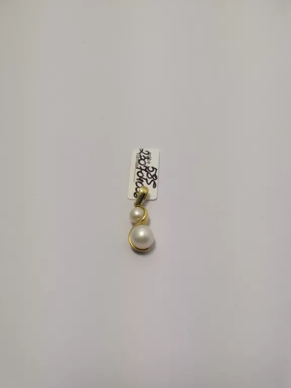 ZŁOTA ZAWIESZKA Z PEREŁKAMI PR 585/ 1,91G/2CM