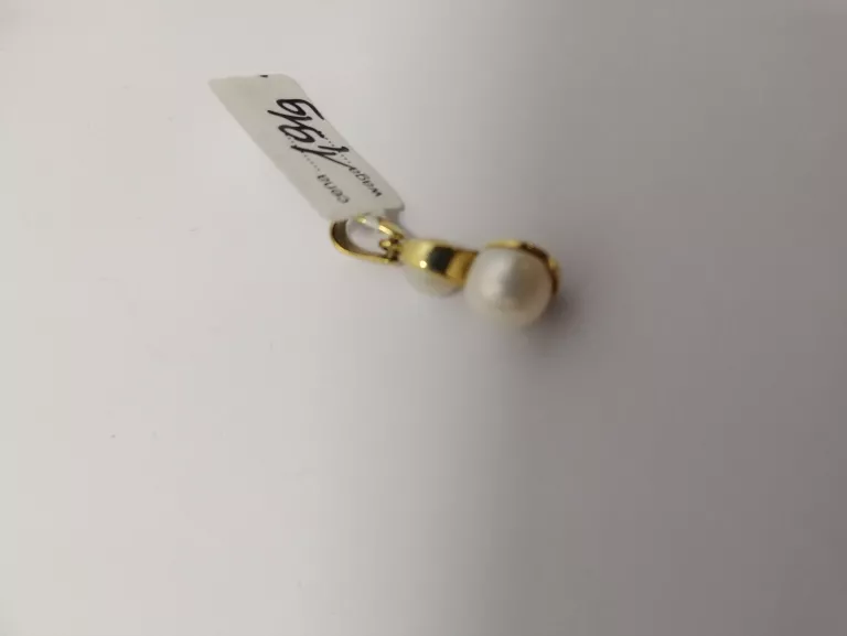 ZŁOTA ZAWIESZKA Z PEREŁKAMI PR 585/ 1,91G/2CM