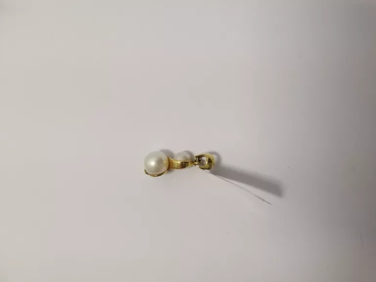 ZŁOTA ZAWIESZKA Z PEREŁKAMI PR 585/ 1,91G/2CM