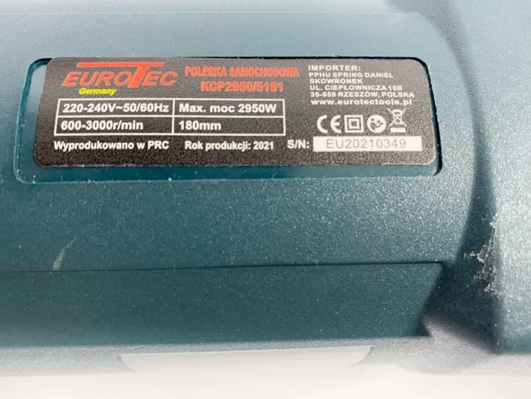 POLERKA SAMOCHODOWA EUROTEC KCP 25950