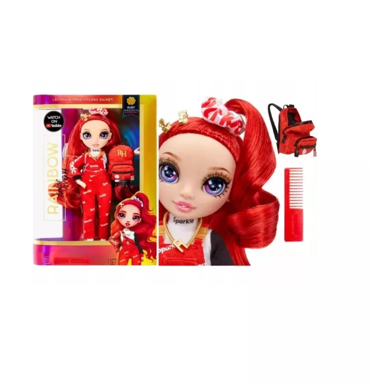 RAINBOW HIGH LALKA JUNIOR HIGH RUBY ANDERSON 22 CM